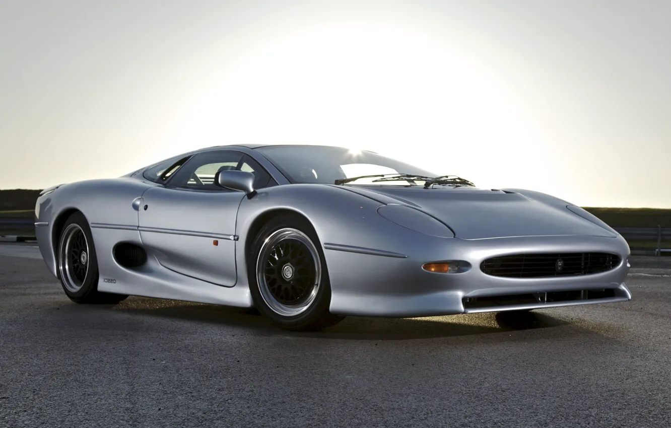 Фото обои jaguar, tuning, race, classic, xj220