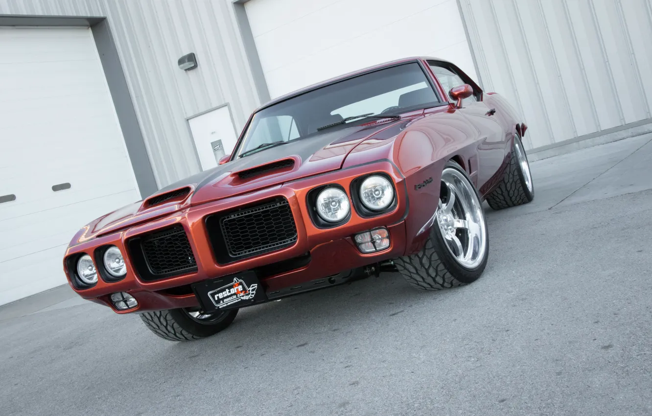 Фото обои 1969, pontiac, Firebird, Restored