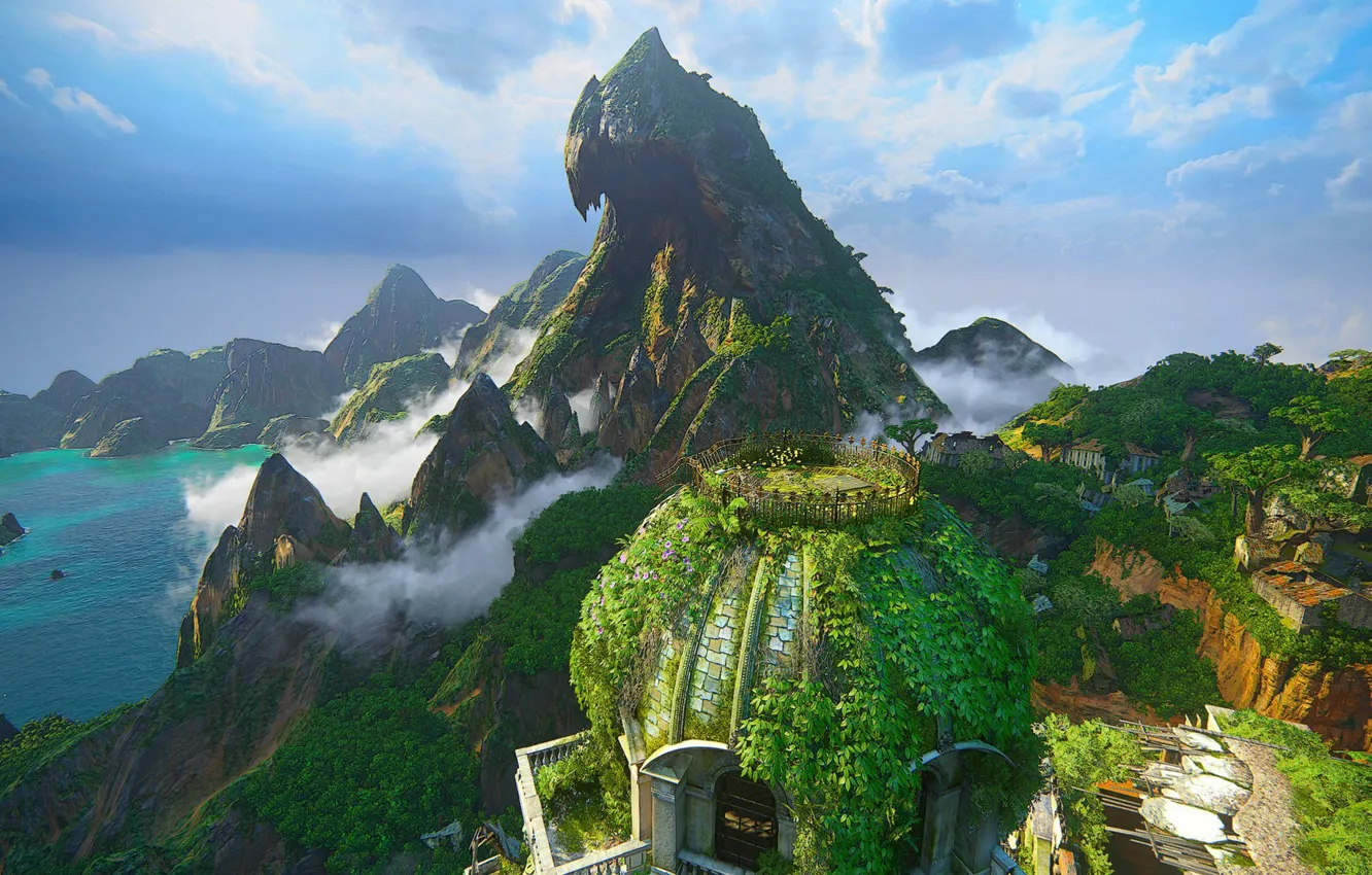 Фото обои Uncharted, Uncharted 4, Uncharted 4 A Thief’s End