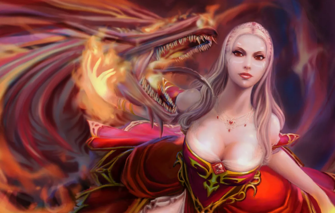 Фото обои girl, dota, Dota 2, Dota2, dota2, dota 2, Dota, Lina