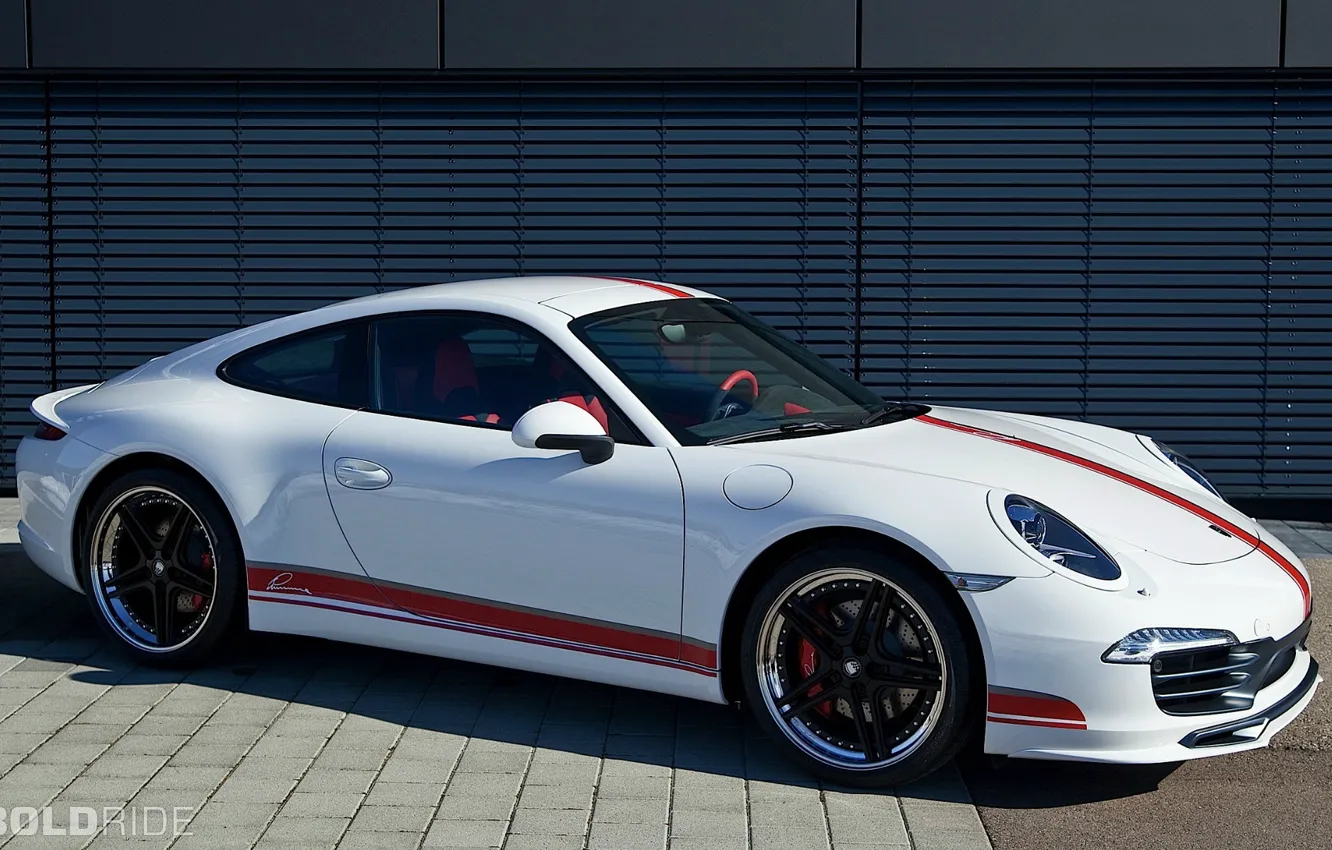 Фото обои Porsche 911, Side, Carrera S, By LUMMA Design