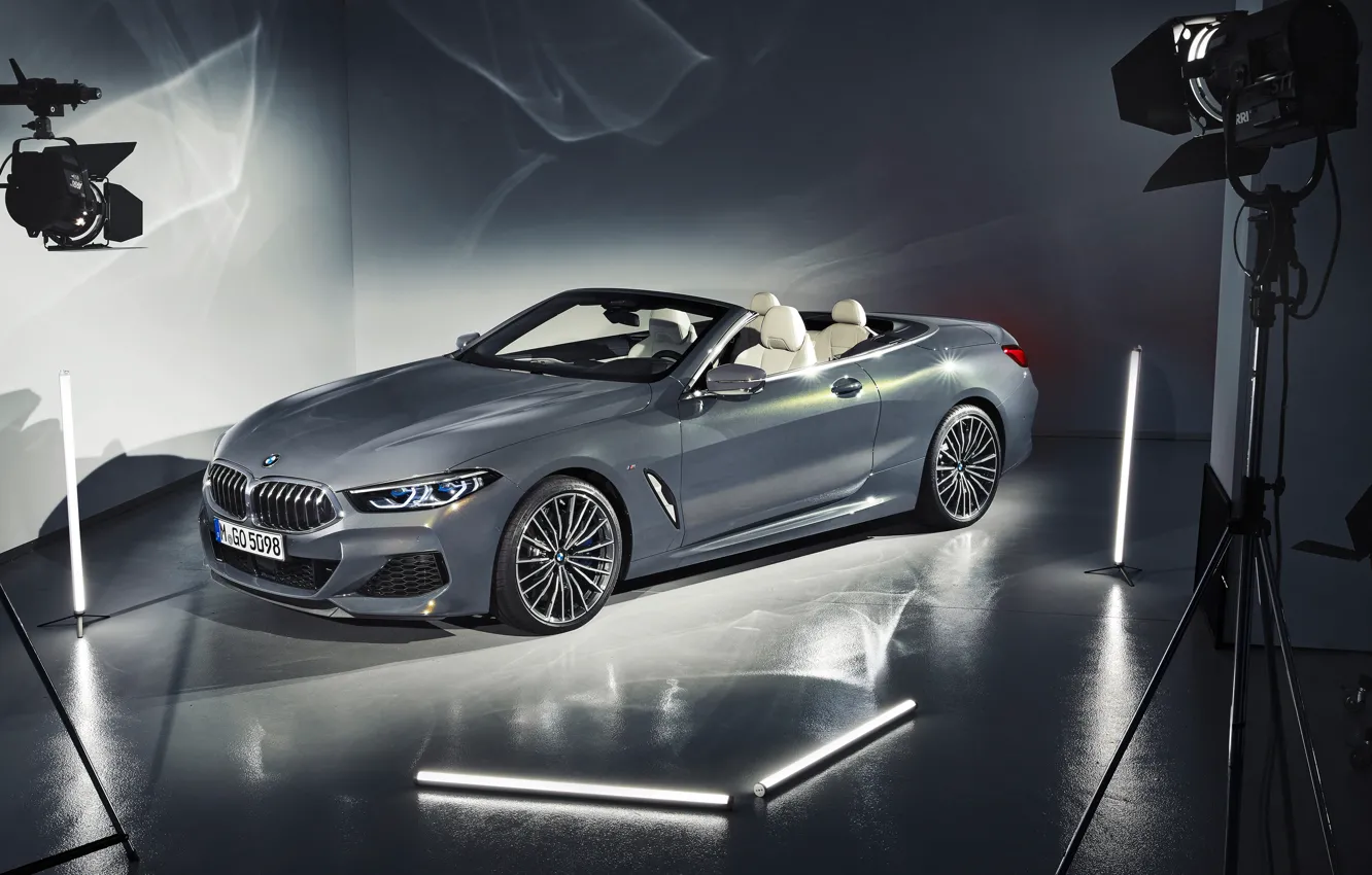 Фото обои BMW, кабриолет, 2018, Cabrio, xDrive, 8-Series, M850i