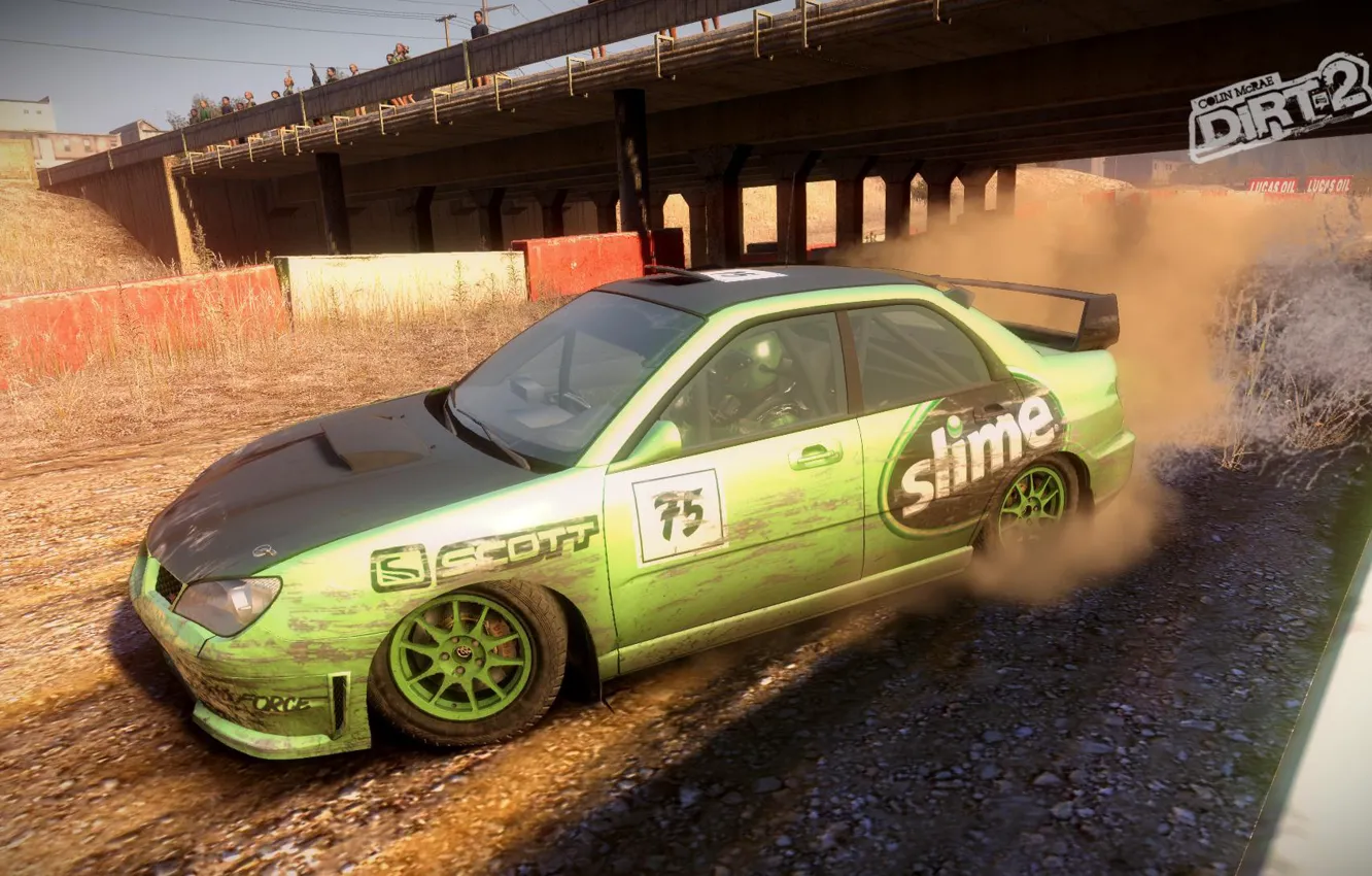 Фото обои Subaru, Dirt 2, Colin McRae, Colin McRae DiRT 2, Impreza WRX STI