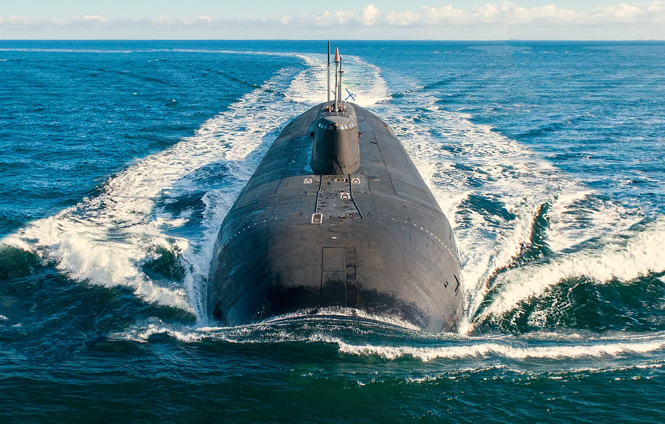 Фото обои Орел, подводный, крейсер, атомный