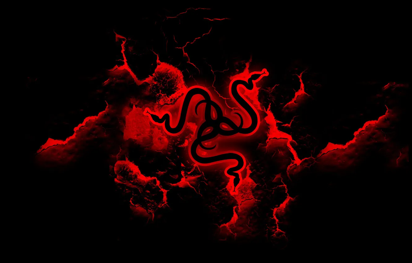 Фото обои Red, Logo, Razer, Desktop Wallpaper