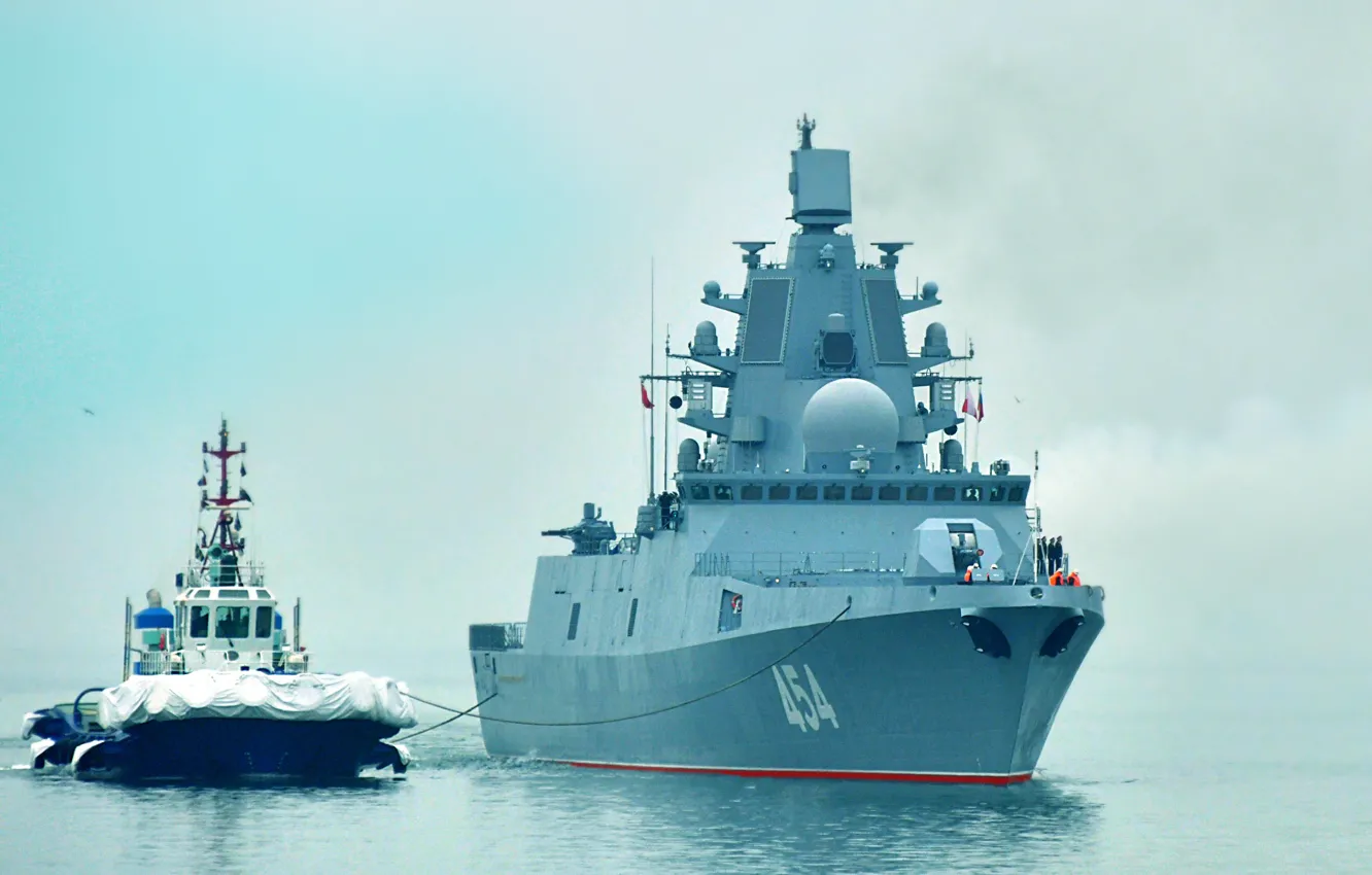 Фото обои корабль, фрегат, Адмирал Горшков, сторожевой