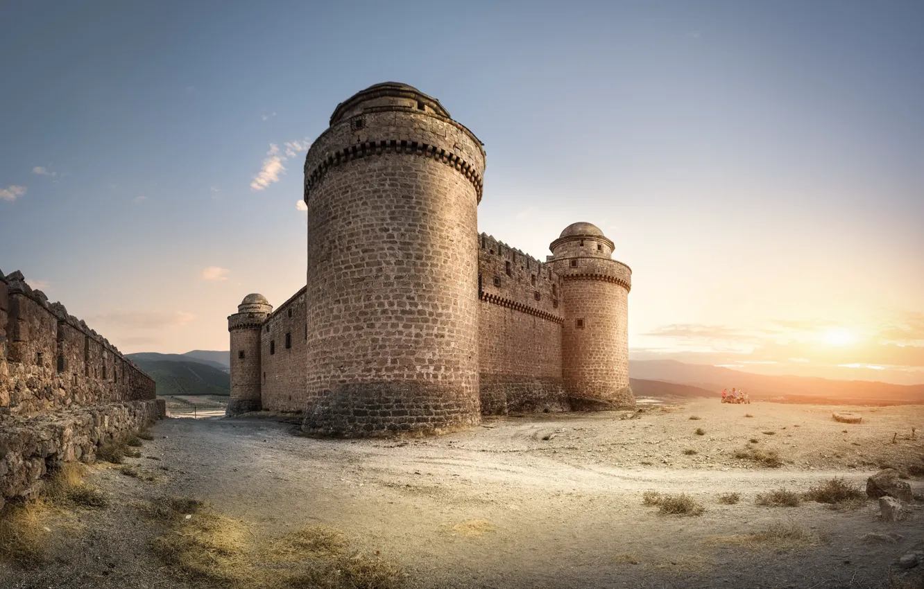 Фото обои Andalusia, Calahorra, La Calahorra, Castillo de La Calahorra