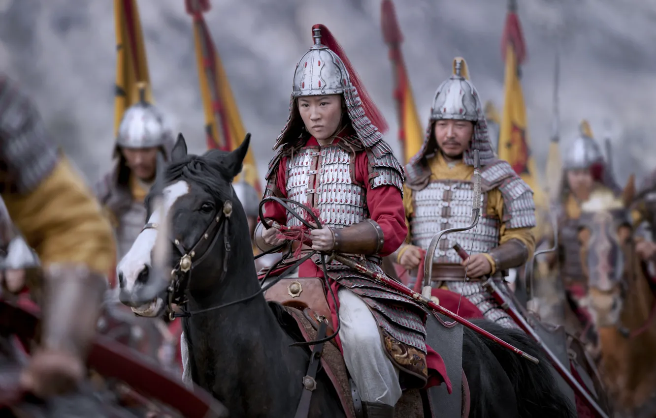 Фото обои Disney, Mulan, Yifei Liu