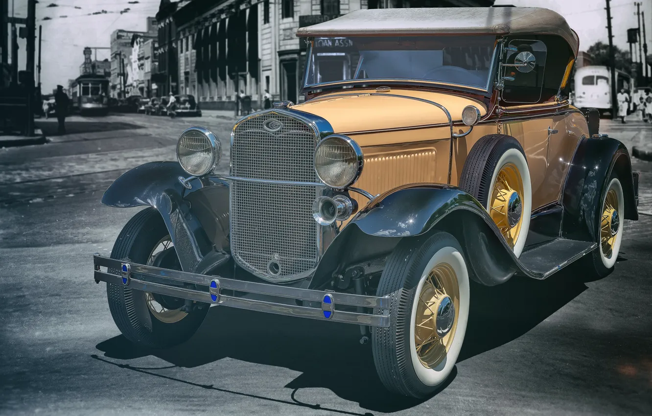 Фото обои Ford, 1931, Model A