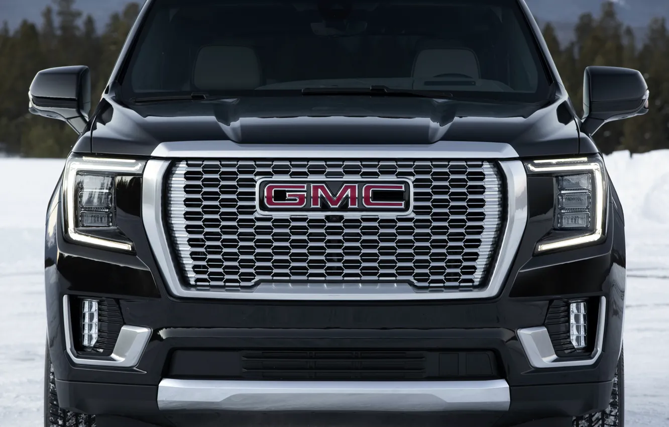 Фото обои GMC, SUV, Denali, Yukon, 2020, рыло