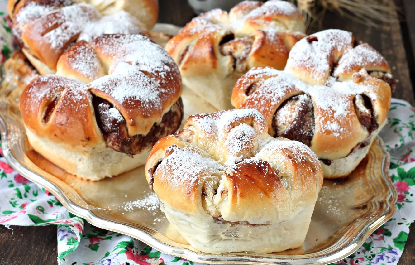 Фото обои сдоба, десерт, выпечка
