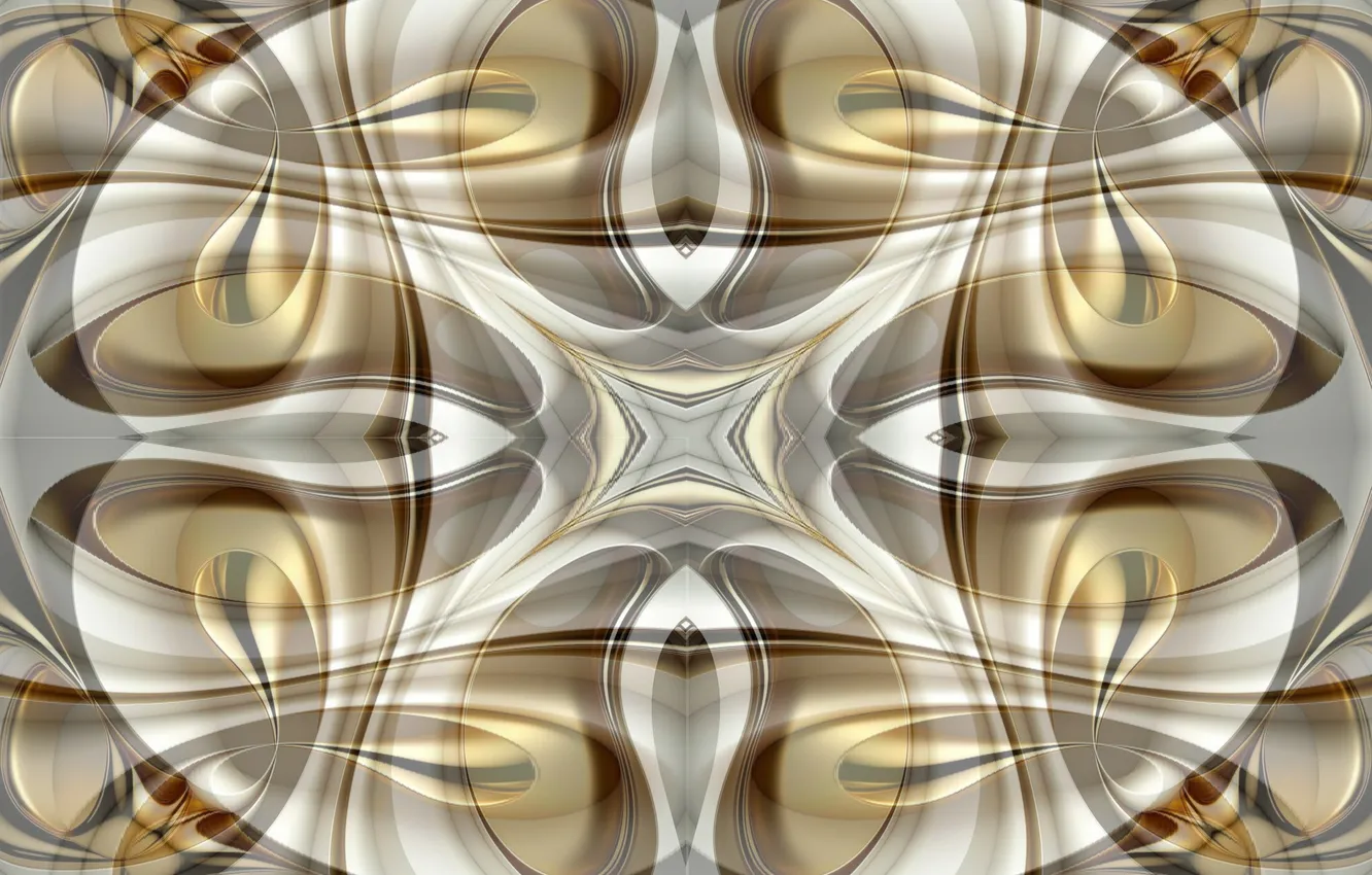 Фото обои design, art, patern, fractal art