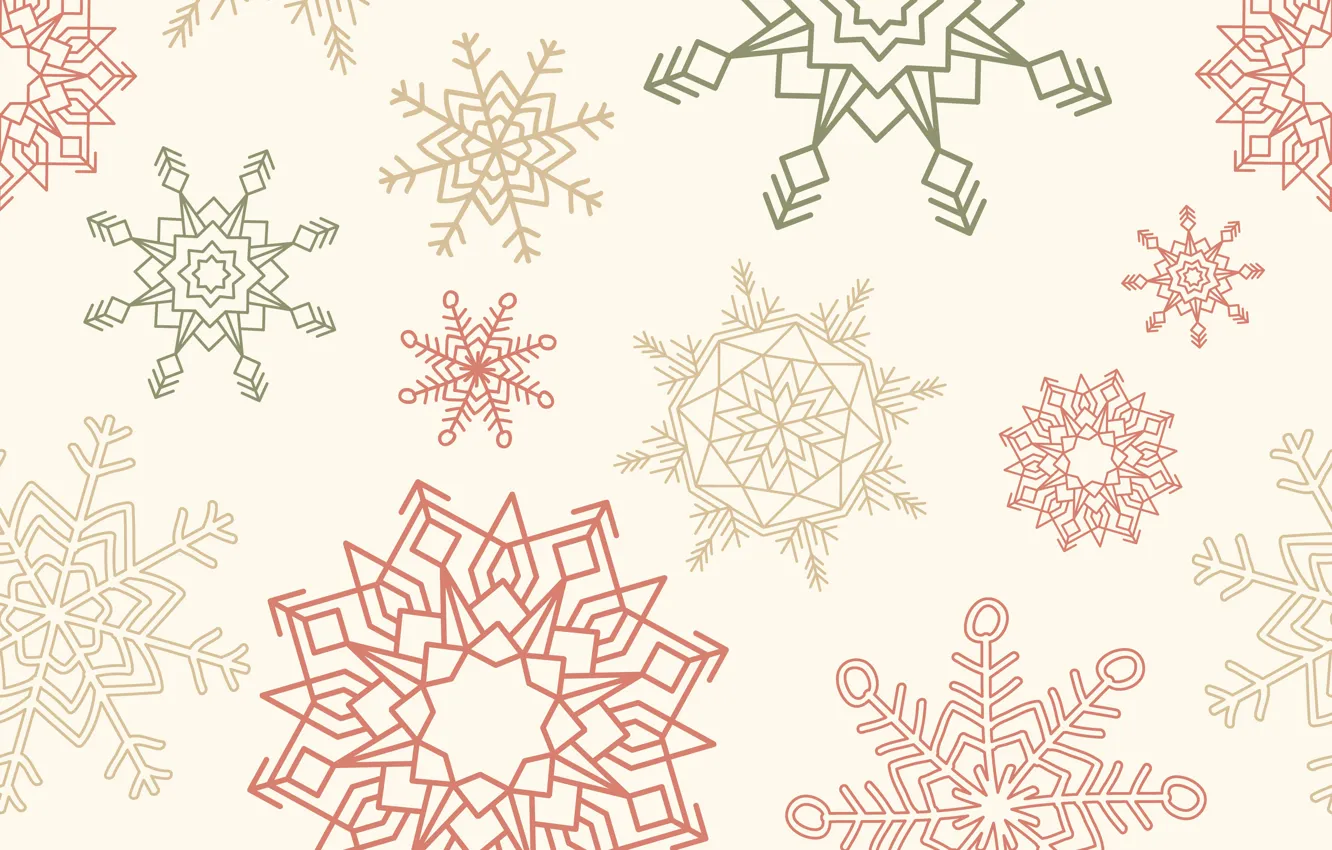 Фото обои снежинки, фон, текстура, pattern, snowflakes