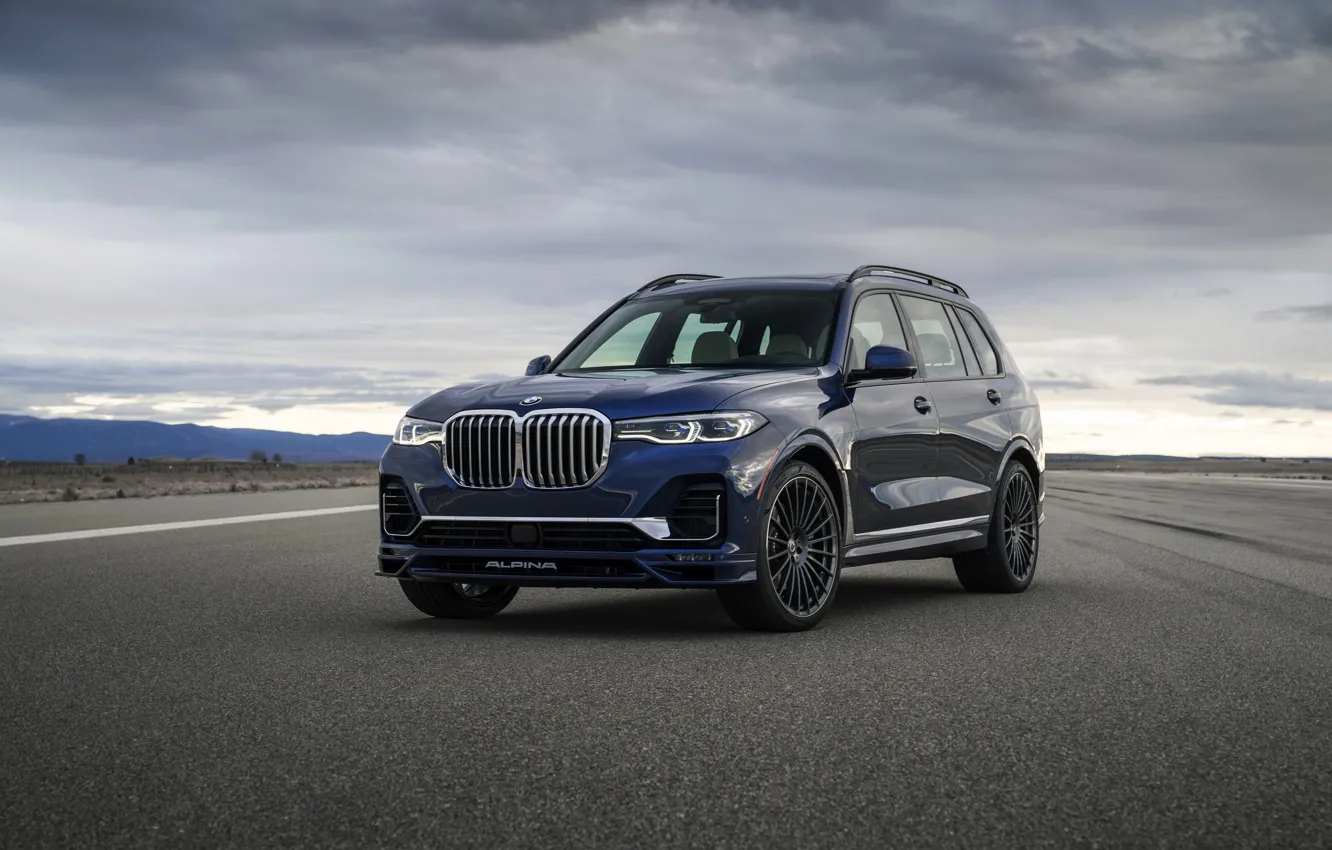 Фото обои BMW, кроссовер, SUV, Alpina, 2020, BMW X7, X7, G07