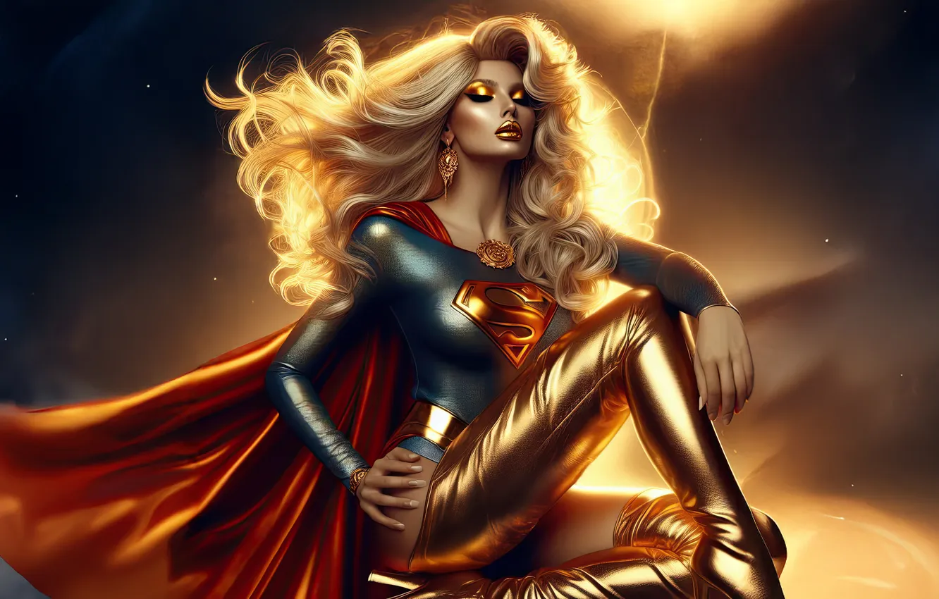 Фото обои supergirl, goddess, greek