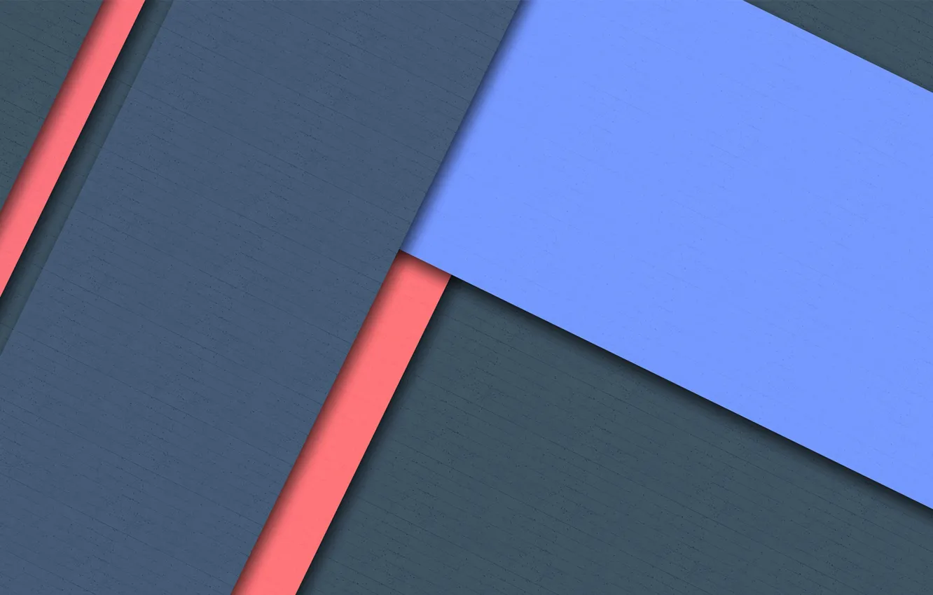 Фото обои синий, красный, полосы, голубой, геометрия, design, color, material