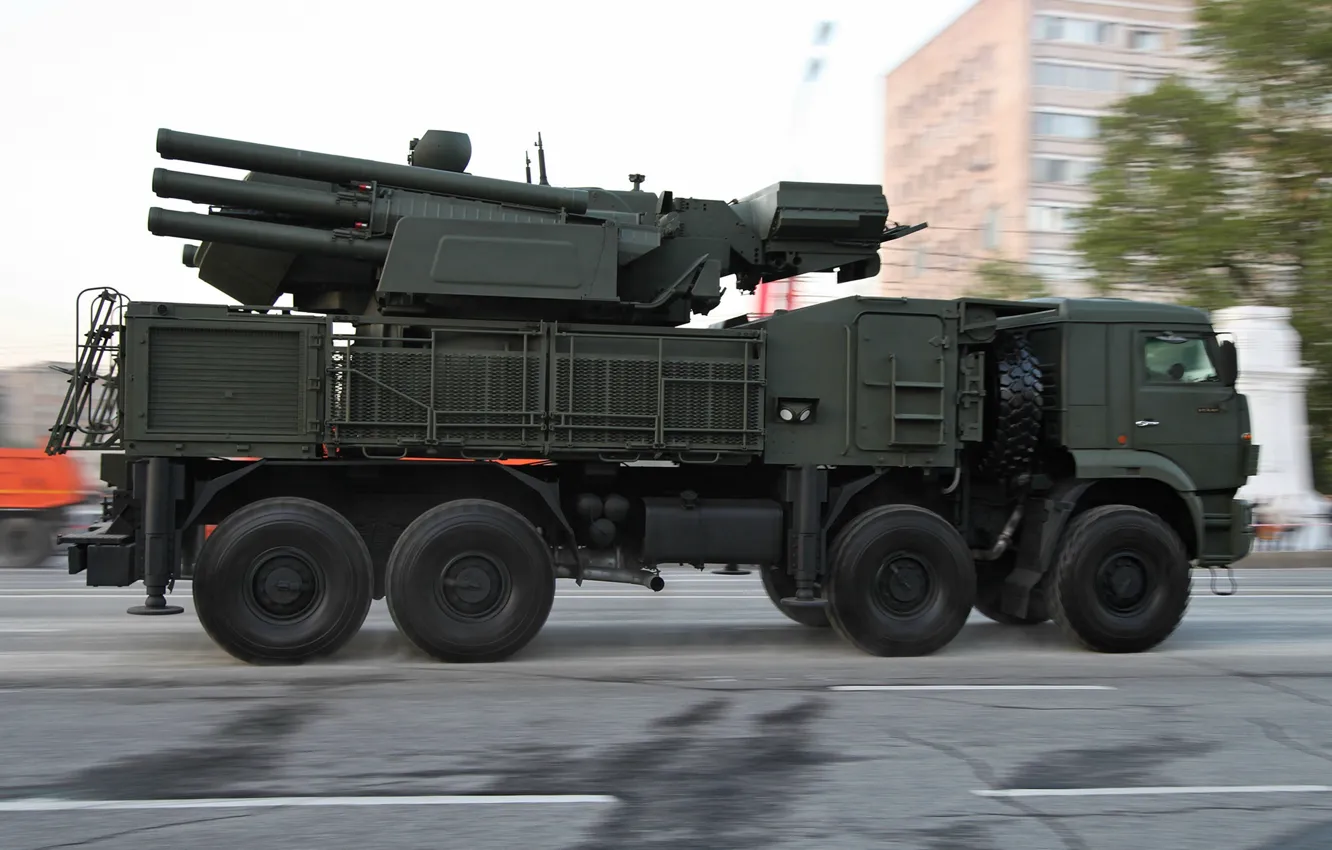 Фото обои Russia, military, weapon, army, truck, Moscow, armored, military vehicle