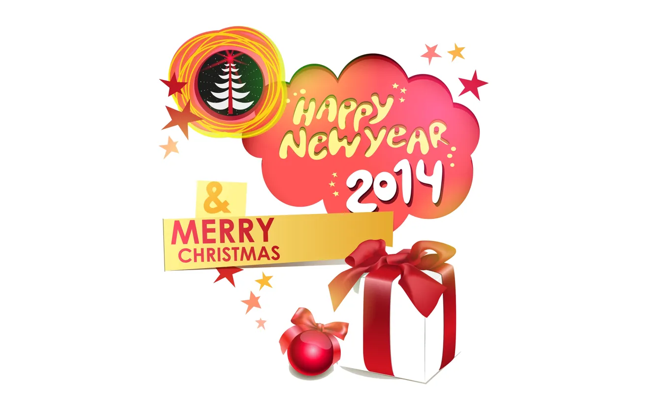 Фото обои звезды, рождество, подарки, christmas, stars, happy new year, christmas tree, gifts