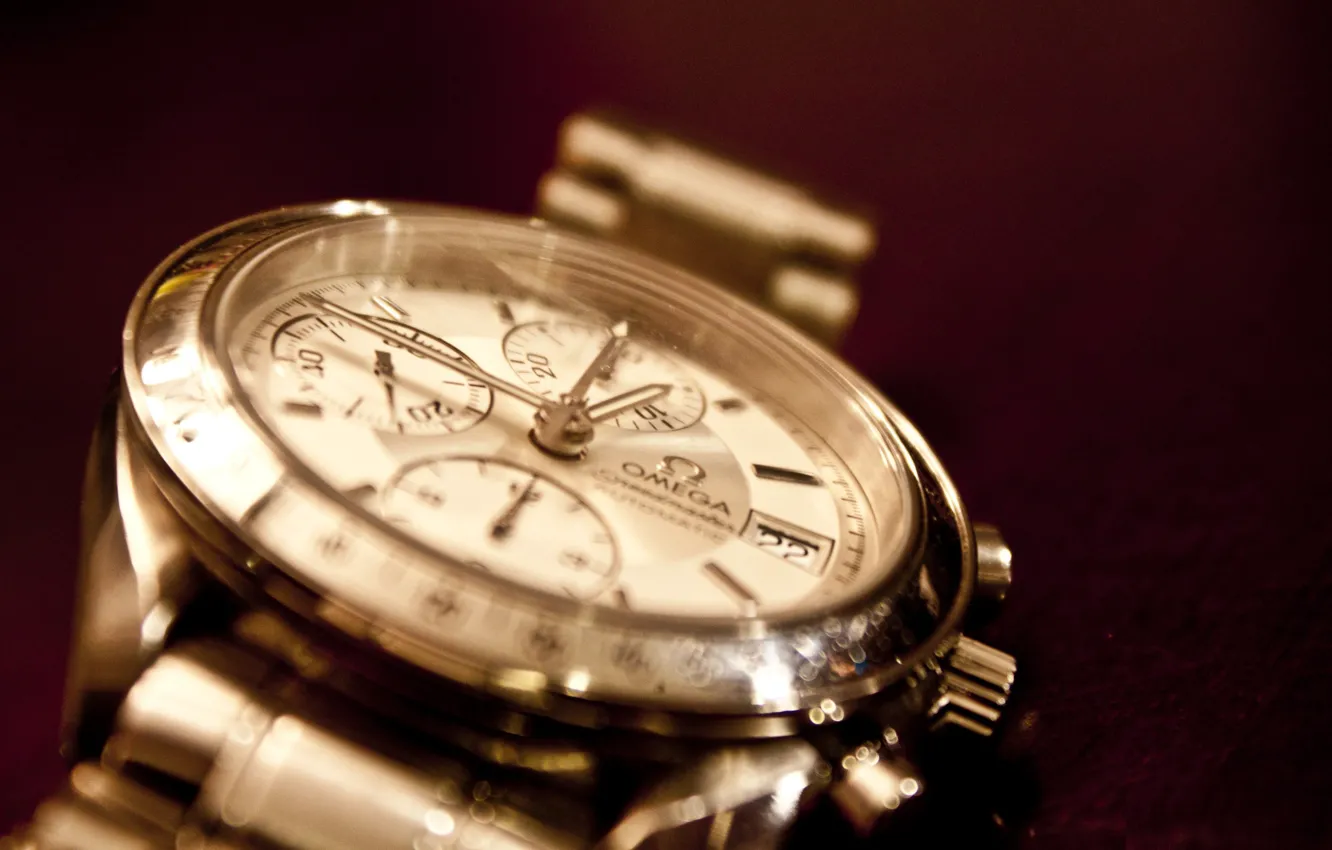 Фото обои часы, Omega, ручная работа