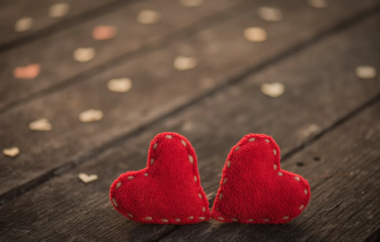 Фото обои любовь, сердце, red, love, wood, romantic, hearts