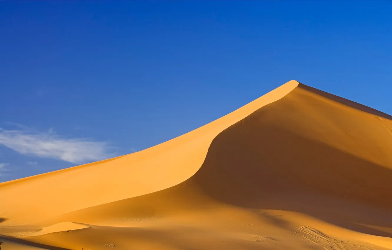 Фото обои песок, Пустыня, бархан