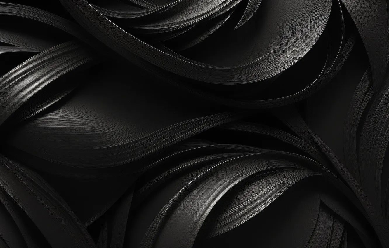 Фото обои металл, обои, черный, wallpaper, metal, black, черный цвет, black color