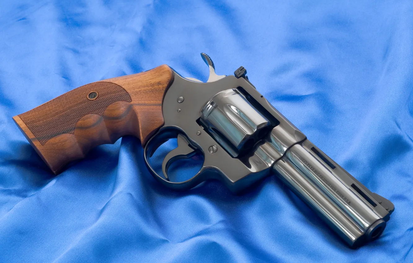 Фото обои Оружие, Питон, Gun, Colt, Револьвер, Кольт, Python, 357 magnum