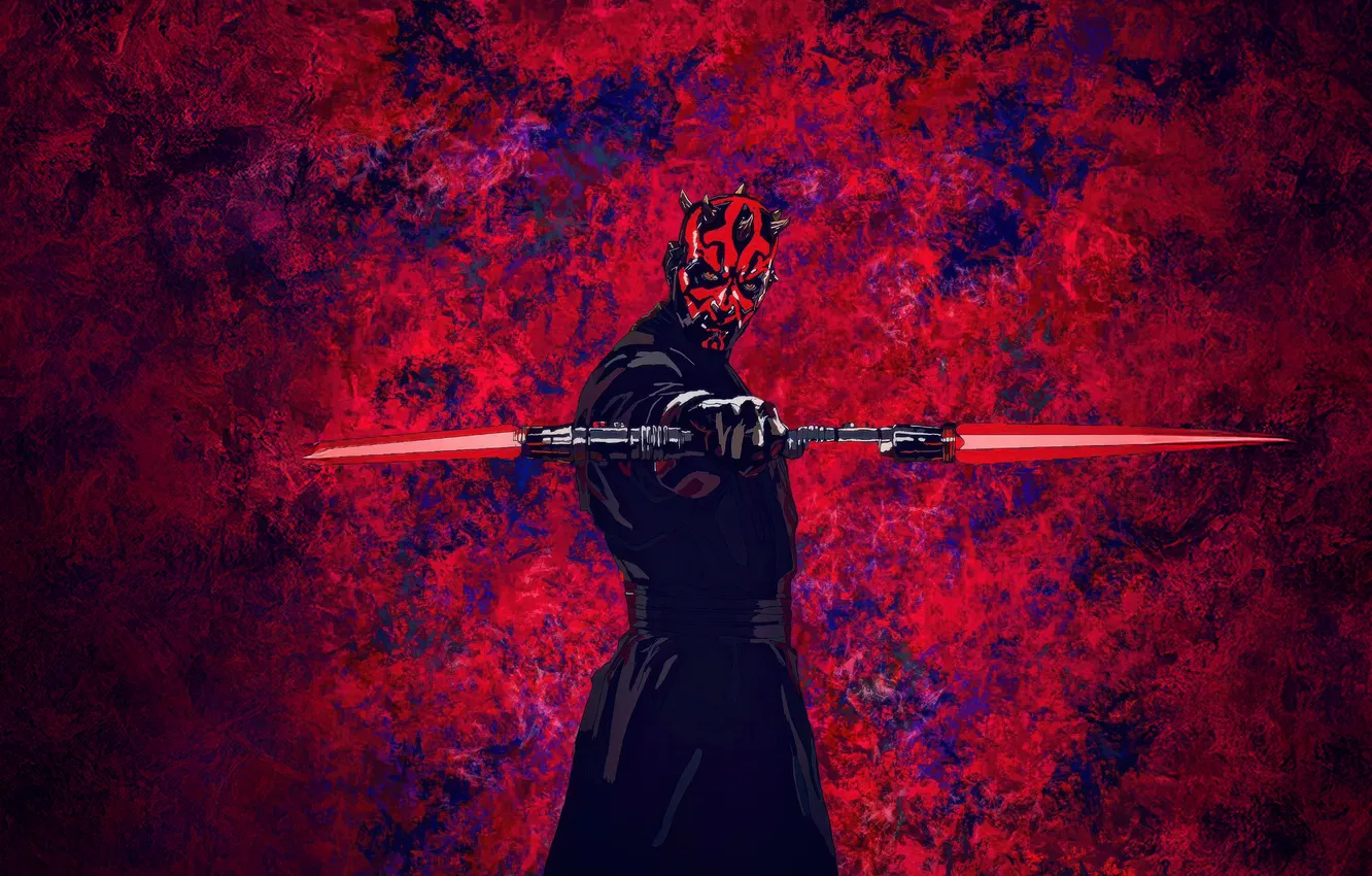 Фото обои maul, star wars, darth