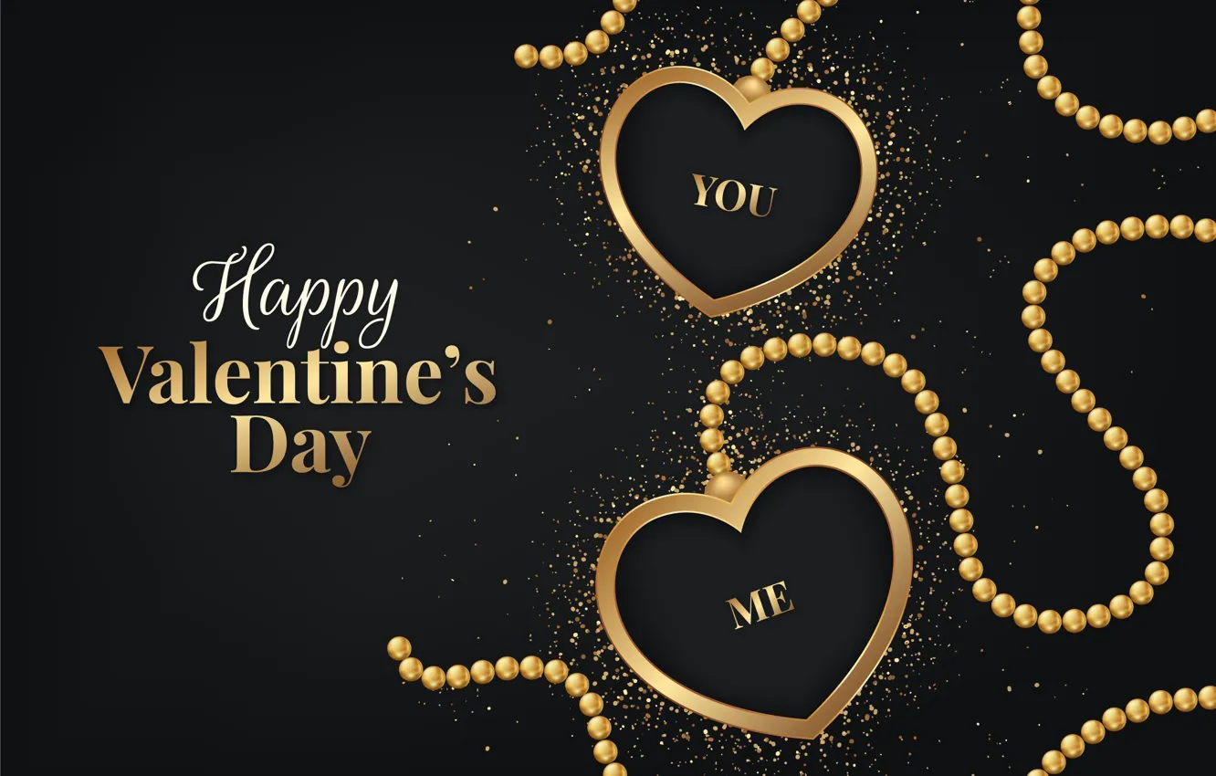 Фото обои любовь, романтика, сердце, сердечки, golden, love, happy, romantic