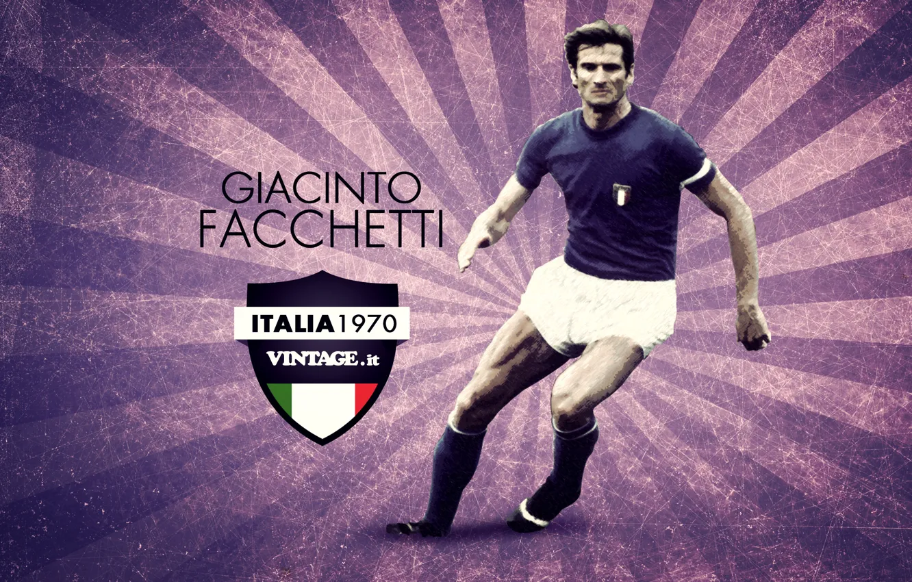 Фото обои Италия, Милан, Джачинто Факкетти, фланговый защитник, Giacinto Facchetti