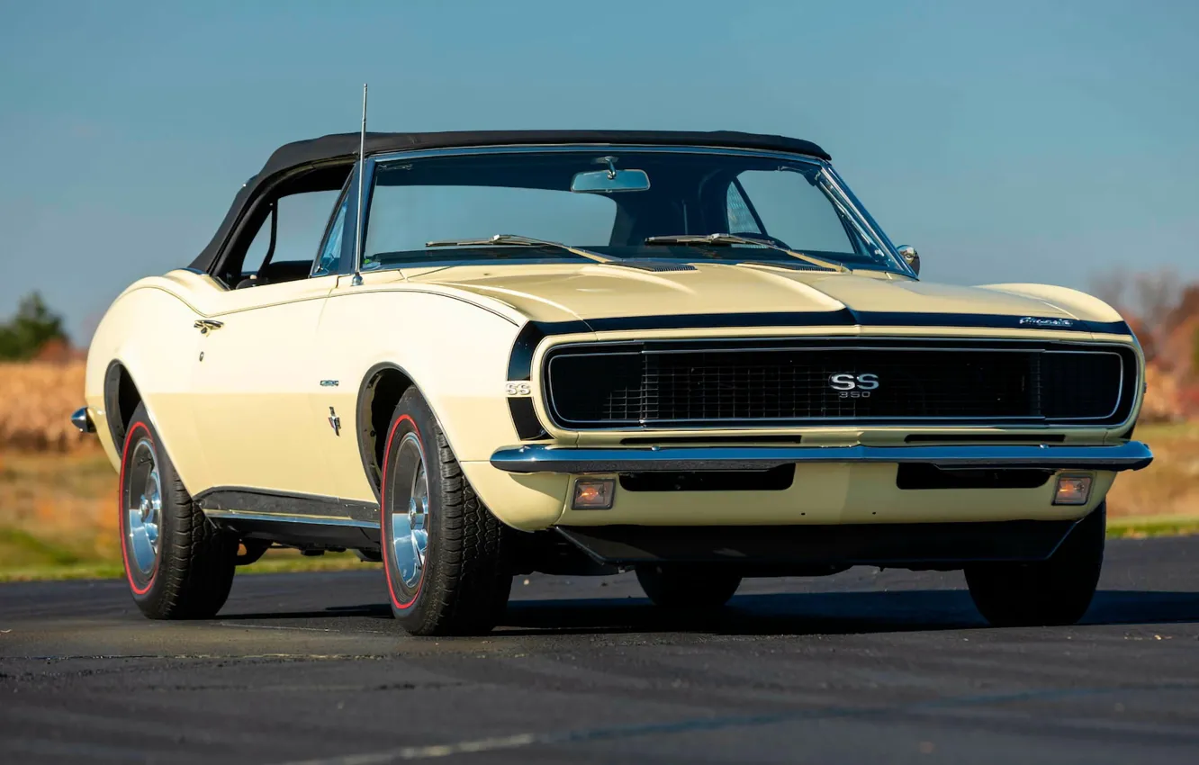 Фото обои Chevrolet, Camaro, Road, Chevrolet Camaro SS