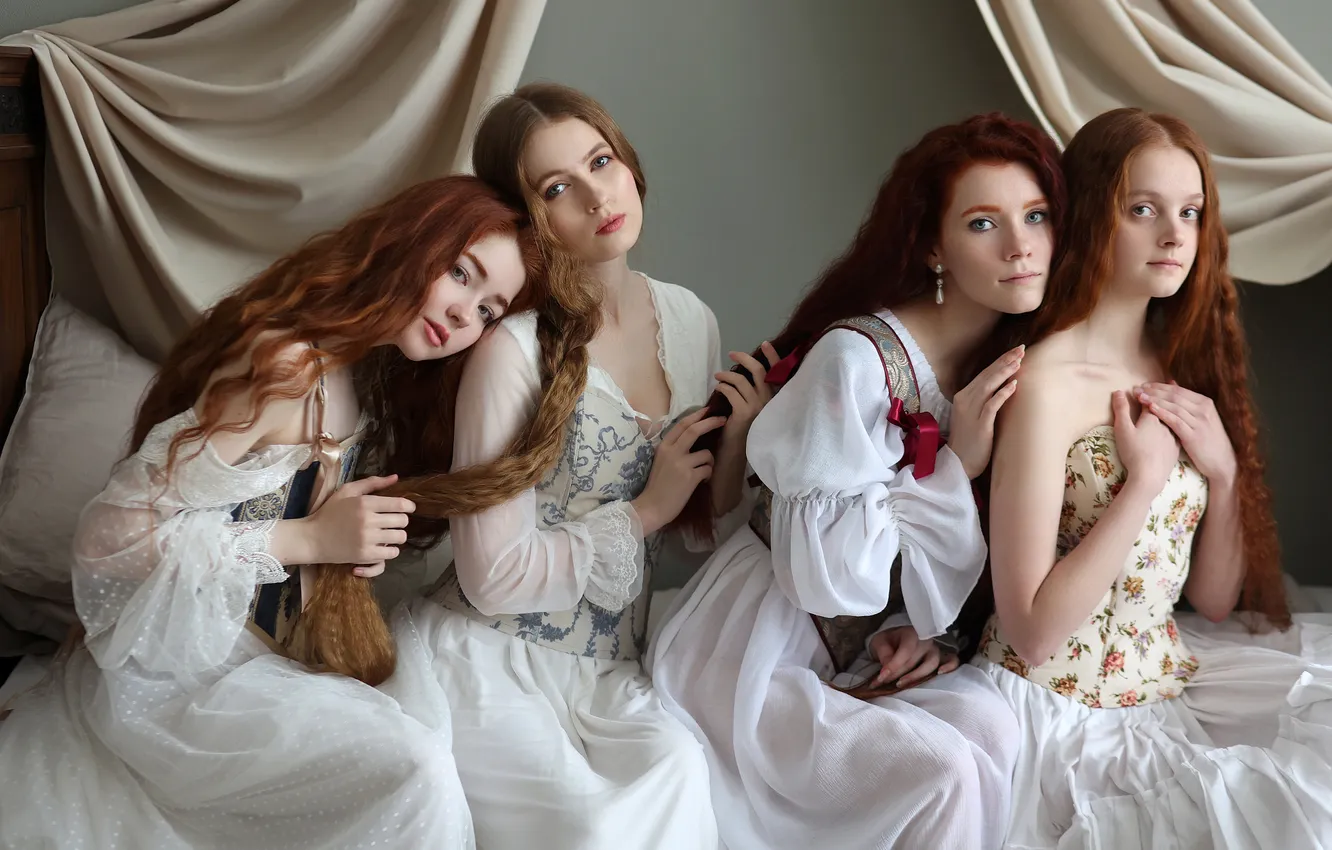 Фото обои взгляд, девушка, девушки, Альбина Хусаинова