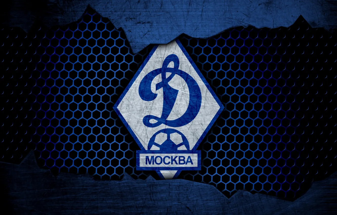 Фото обои wallpaper, sport, logo, football, Dynamo Moscow