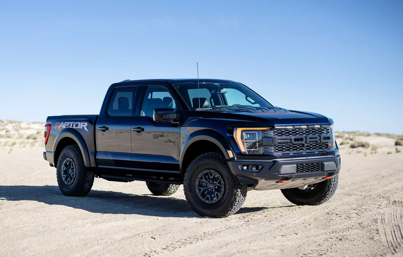 Фото обои ford, black, raptor
