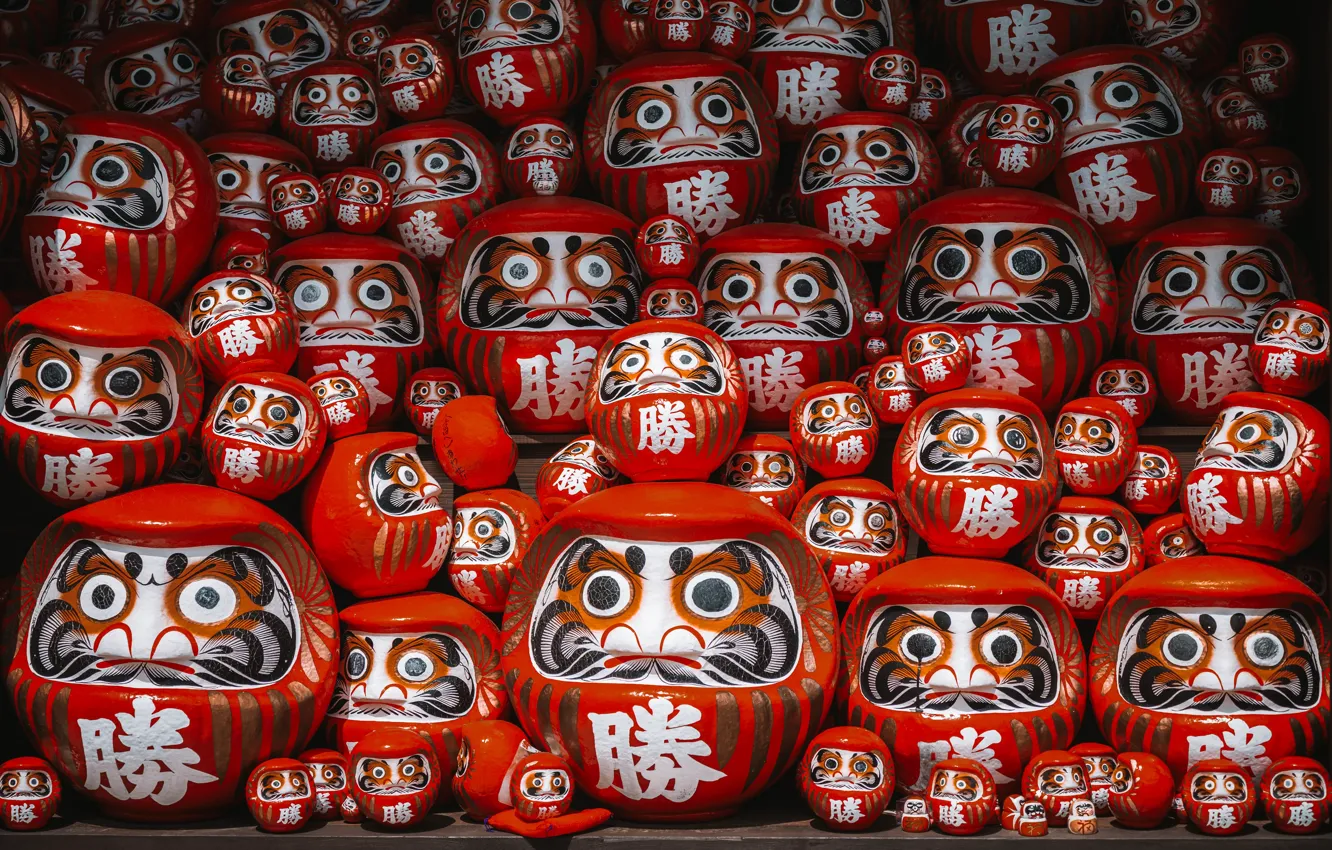 Фото обои фон, обои, Япония, картинка, на рабочий стол, фон экрана, Японские фигурки