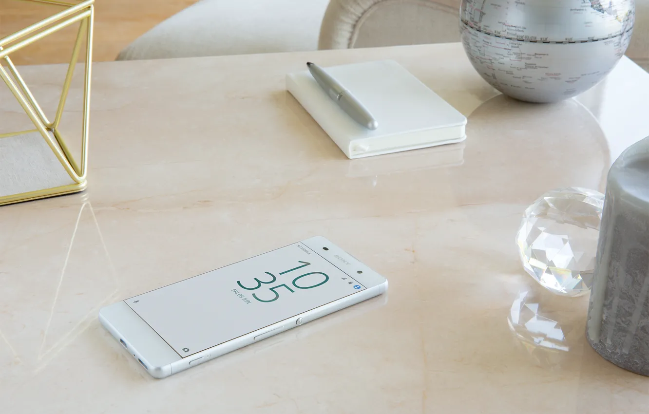 Фото обои Sony, Design, White, Xperia, Smartphone, 2016