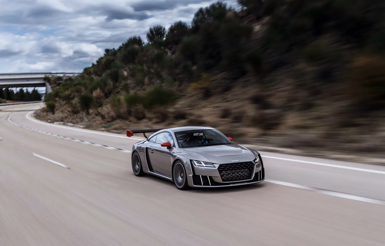 Фото обои car, авто, Concept, Audi, ауди, road, speed, TT