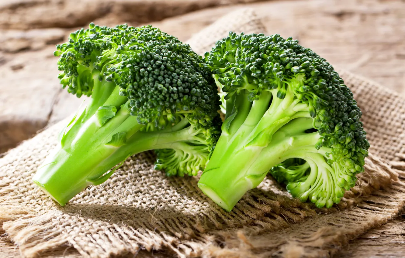 Фото обои капуста, брокколи, vegetable, Broccoli