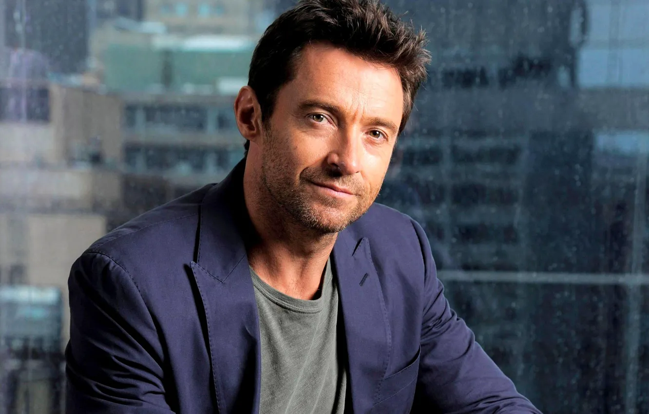 Фото обои костюм, актер, мужчина, Hugh Jackman, Хью Джекман