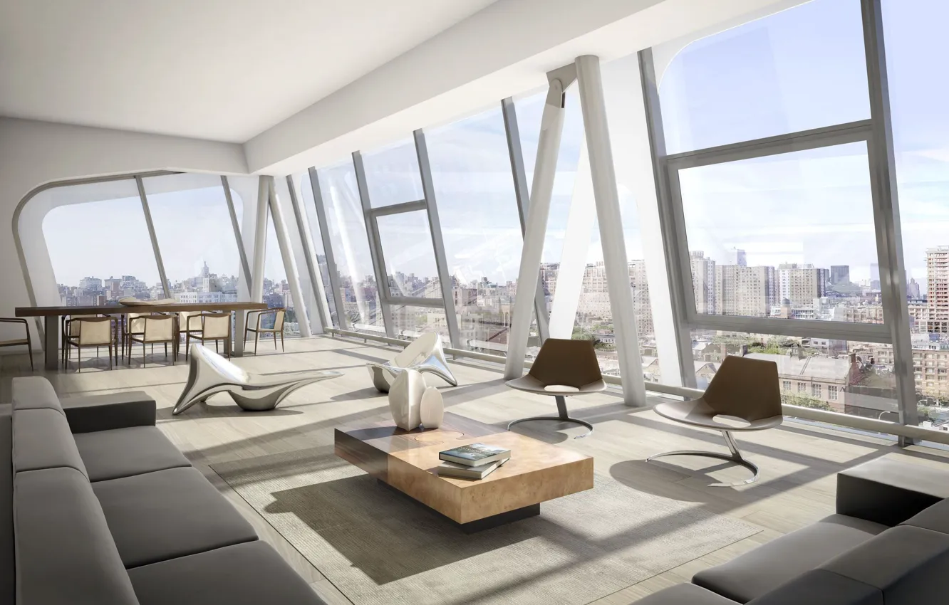 Фото обои glass, design, interior, office, megalopolis, premises