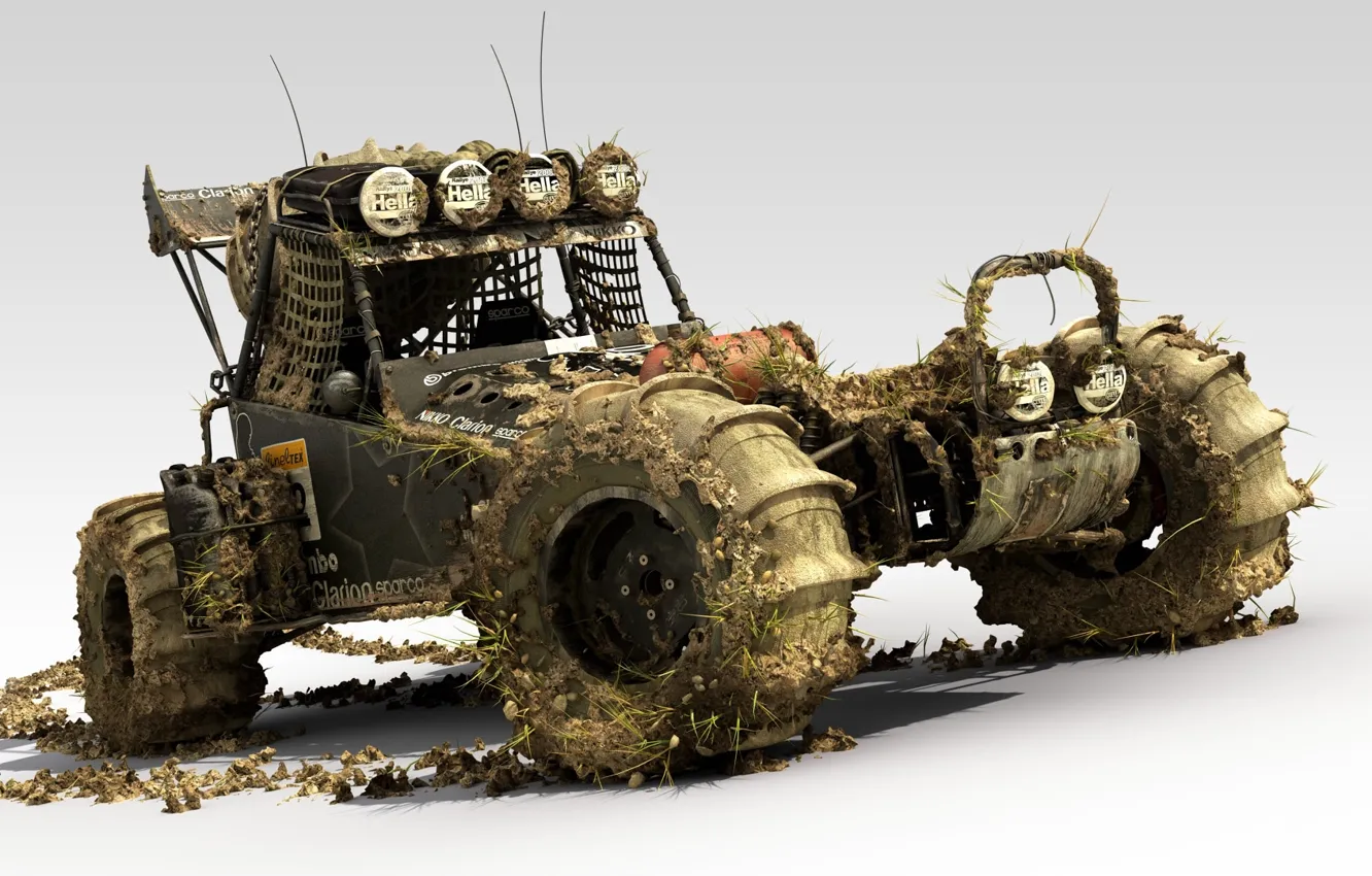 Фото обои земля, грязь, колёса, мощность, Багги, buggy