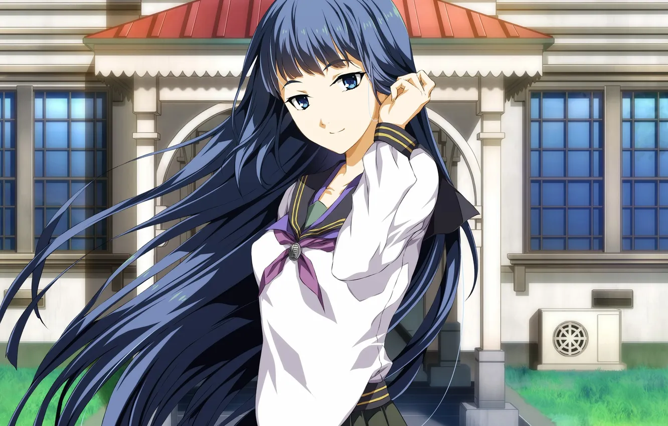 Фото обои Game CG, Soushuu Senshinkan Gakuen Hachimyoujin, G Yuusuke, Gadou Rinko