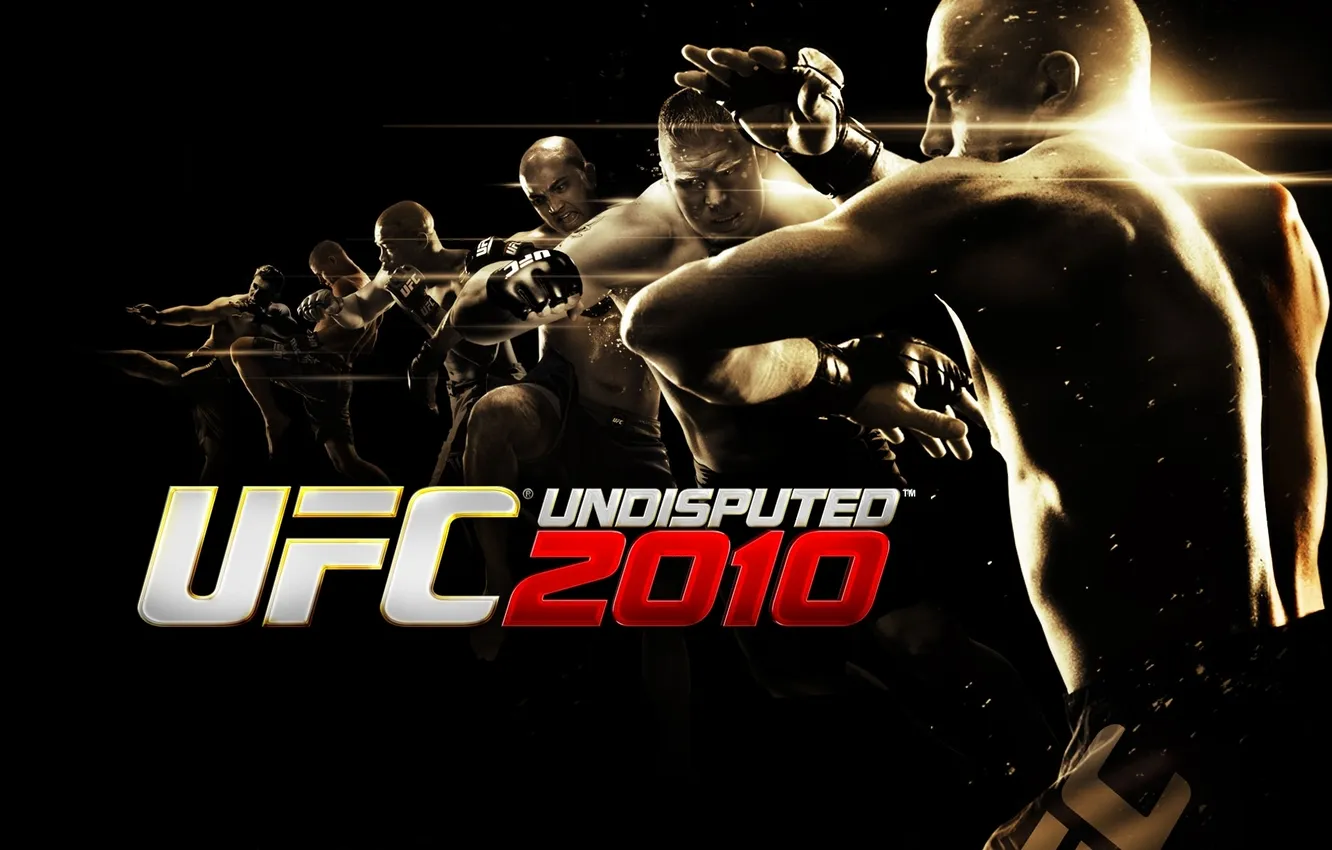 Фото обои 2010, бойцы, UFC, UNDISPUNED