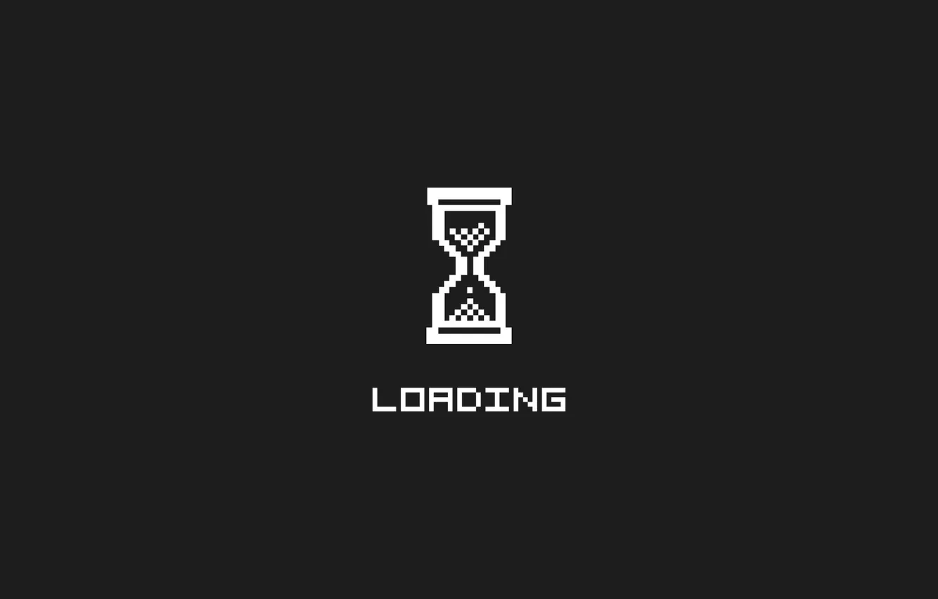 Фото обои минимализм, minimalism, loading, загрузка, тёмный фон, dark background
