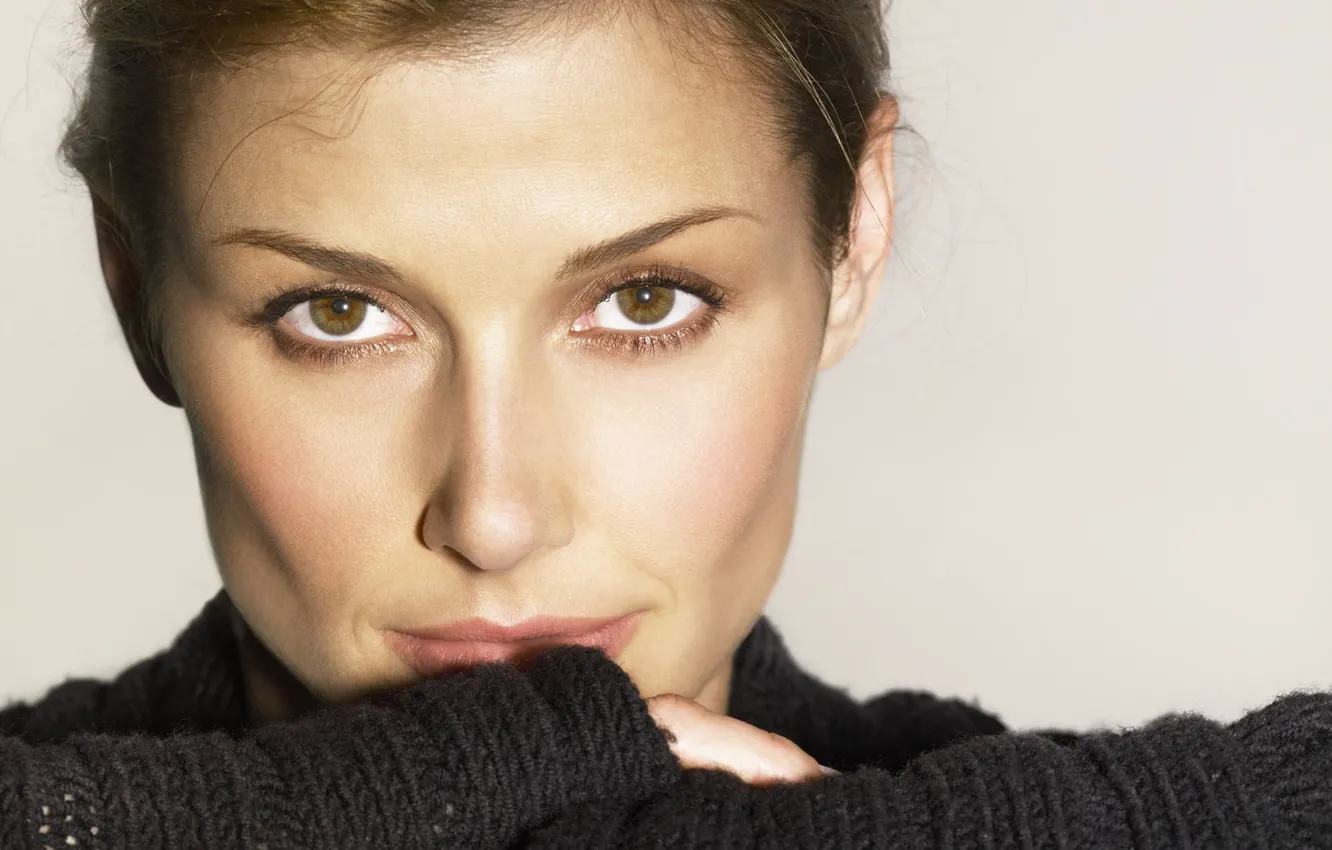Фото обои взгляд, поза, модель, портрет, актриса, Bridget Moynahan, Бриджит Мойнахан
