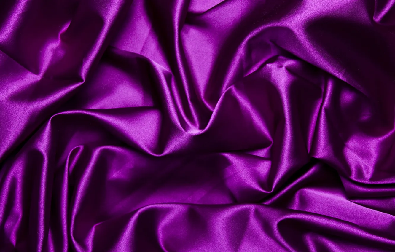Фото обои фиолетовый, блеск, текстура, ткань, штора, складки, шёлк, текстиль