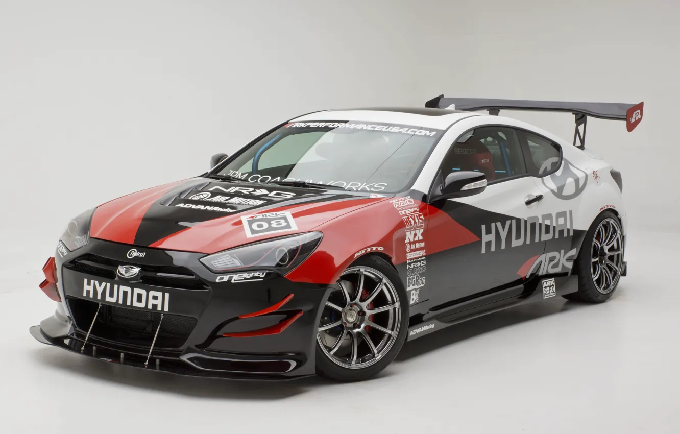 Фото обои Hyundai, cars, Coupe, tuning, Genesis