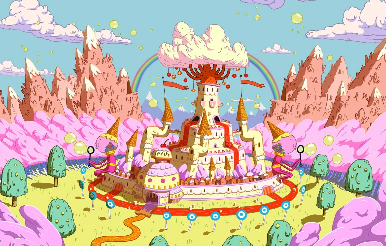 Фото обои Мультфильм, Adventure Time, Время Приключений, Cartoon