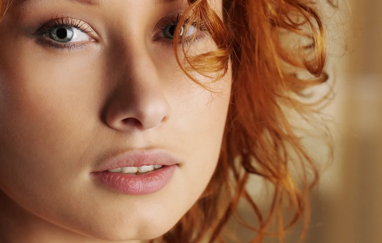 Фото обои sexy, redhead, look, juline