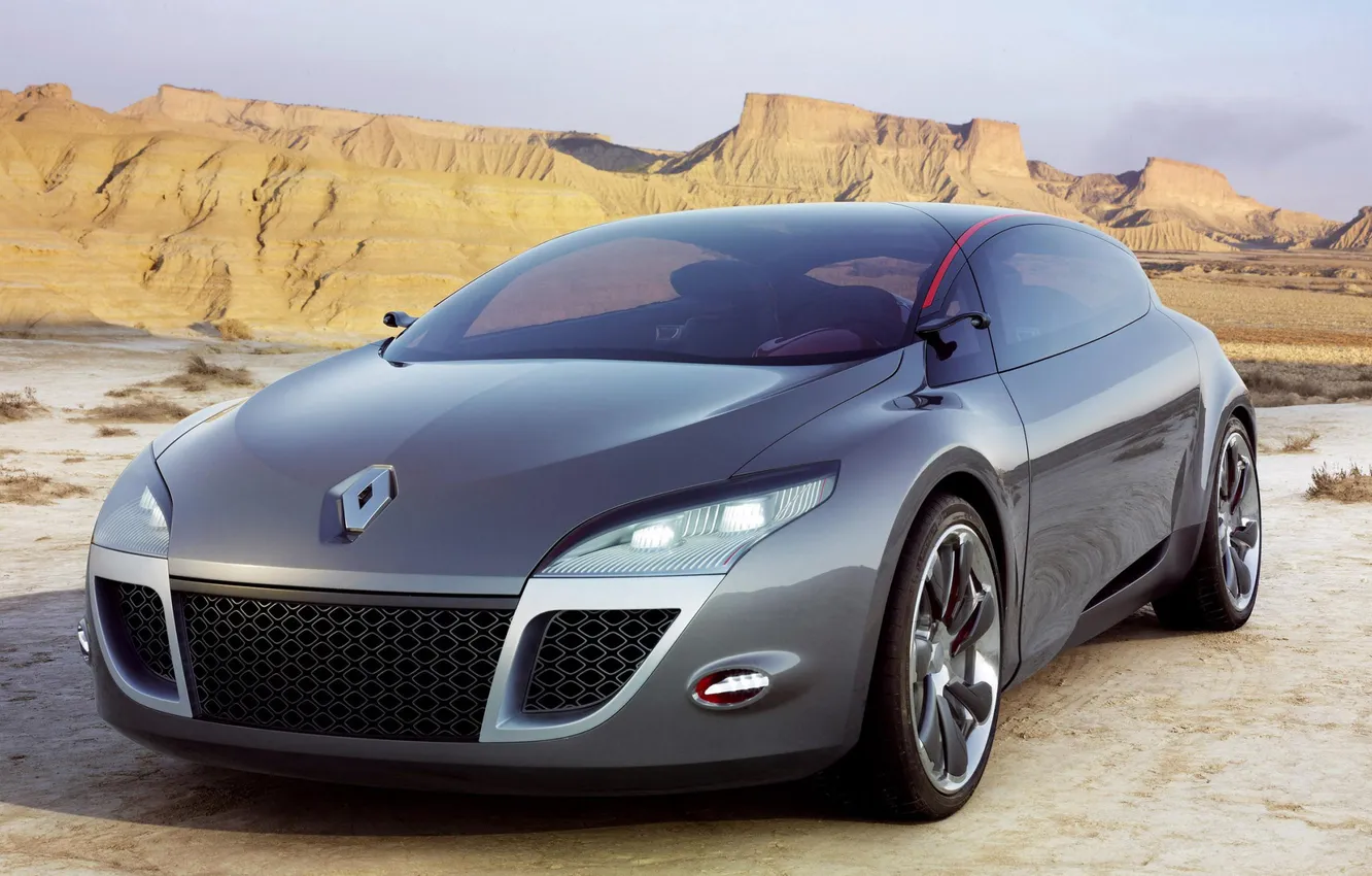 Фото обои Concept, Renault, концепт-кар, Coupe, Megane